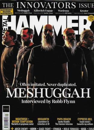 Metal Hammer Magazine - Issue No.360 (Cover 1 MESHUGGAH)