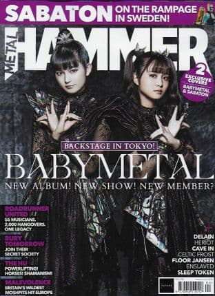 Metal Hammer Magazine - Issue No.372 -Babymetal Cover
