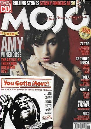 Mojo Magazine 2021-08 August 2021 (Featuring AMY WINEHOUSE/STONES/ZZ TOP/CROWDED HOUSE)