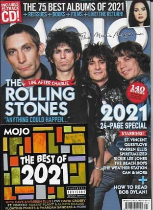 Mojo Magazine 2022-01 January 2022 (Featuring The STONES - Life After Charlie/2021 24 page Special)