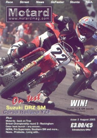 Motard Magazine Discounted Set - 4 Issues Nos.1,2,4 & 5