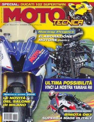 Moto Tecnica Magazine - Issue 2008-12 December 2008