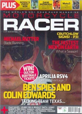 Motorcycle Racer Magazine - No.134 / Oct.10