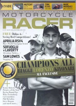 Motorcycle Racer Magazine - No.137 / J-Feb.11