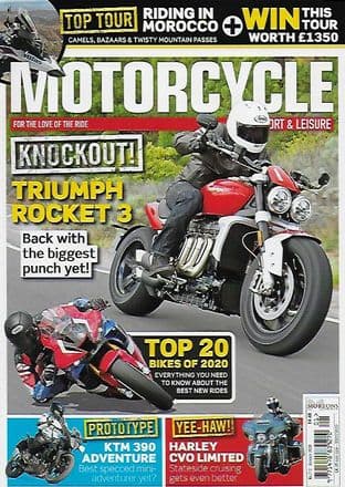 Motorcycle Sport & Leisure Magazine -Back Issue January 2020