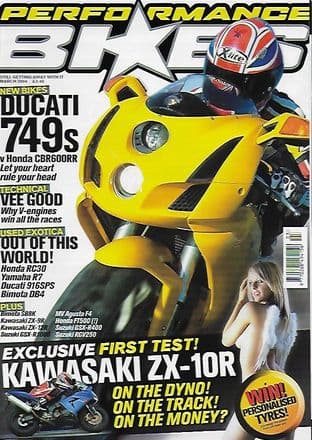 Performance Bikes Magazine  - Issue March 2004
