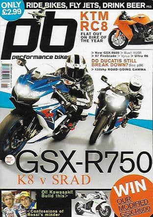 Performance Bikes Magazine  - Issue May 2008