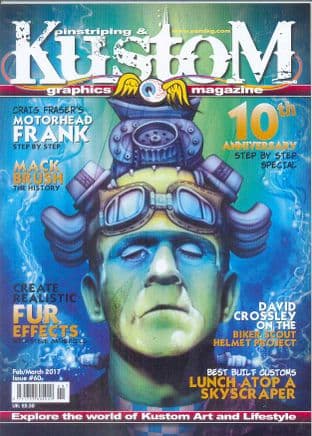 Pinstriping & Kustom Graphics Magazine - 5 Issue Discounted Pack