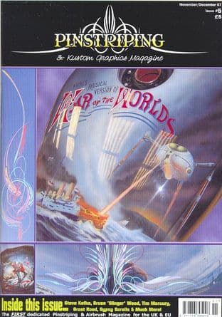 Pinstriping & Kustom Graphics Magazine - No.005