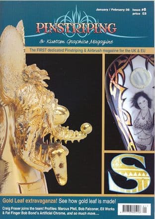 Pinstriping & Kustom Graphics Magazine - No.006