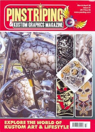 Pinstriping & Kustom Graphics Magazine - No.007