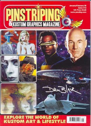 Pinstriping & Kustom Graphics Magazine - No.012