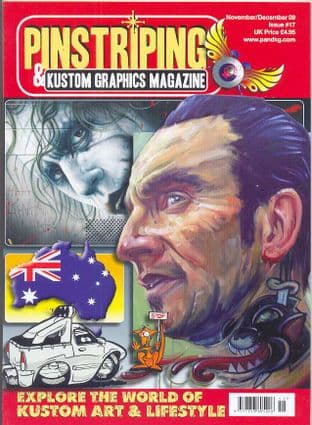 Pinstriping & Kustom Graphics Magazine - No.017