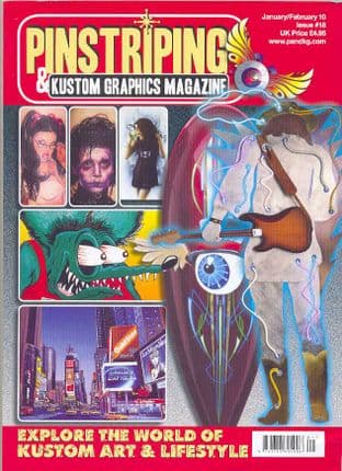 Pinstriping & Kustom Graphics Magazine - No.018