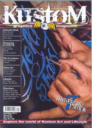 Pinstriping & Kustom Graphics Magazine - No.043