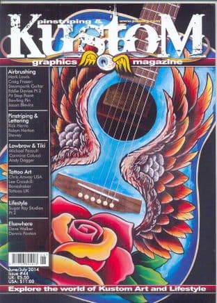 Pinstriping & Kustom Graphics Magazine - No.044