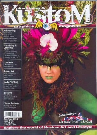 Pinstriping & Kustom Graphics Magazine - No.046