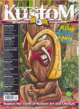 Pinstriping & Kustom Graphics Magazine - No.049