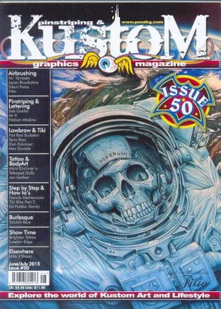 Pinstriping & Kustom Graphics Magazine - No.050