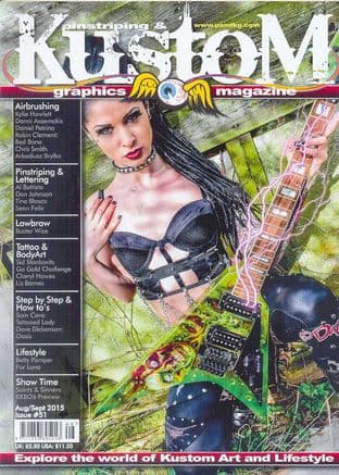Pinstriping & Kustom Graphics Magazine - No.051