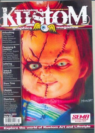 Pinstriping & Kustom Graphics Magazine - No.052