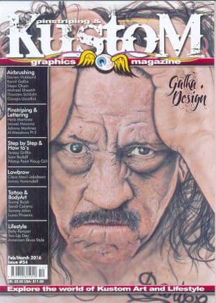 Pinstriping & Kustom Graphics Magazine - No.054
