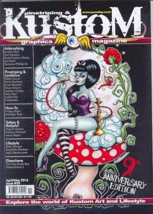 Pinstriping & Kustom Graphics Magazine - No.055