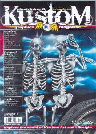 Pinstriping & Kustom Graphics Magazine - No.057