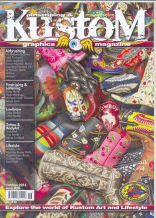 Pinstriping & Kustom Graphics Magazine - No.058