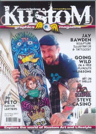 Pinstriping & Kustom Graphics Magazine - No.061