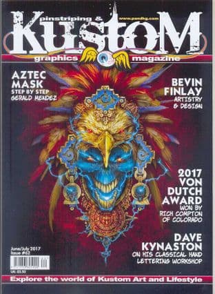 Pinstriping & Kustom Graphics Magazine - No.062
