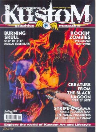 Pinstriping & Kustom Graphics Magazine - No.064