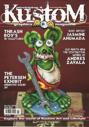 Pinstriping & Kustom Graphics Magazine - No.065
