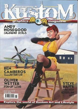 Pinstriping & Kustom Graphics Magazine - No.068 / J-Aug.18