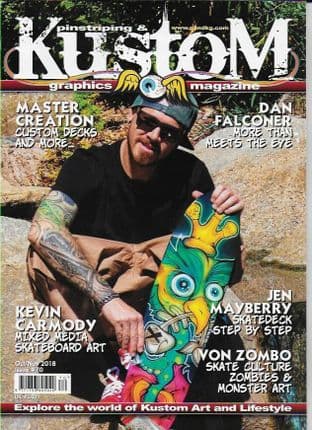Pinstriping & Kustom Graphics Magazine - No.070 / O-November 2018