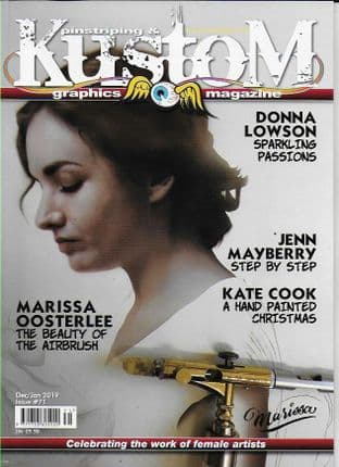 Pinstriping & Kustom Graphics Magazine - No.071 / D-January 2019