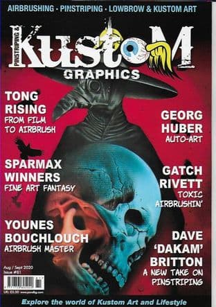 Pinstriping & Kustom Graphics Magazine - No.081  / A-September 2020