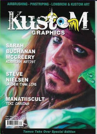 Pinstriping & Kustom Graphics Magazine - No.082  / O-November 2020