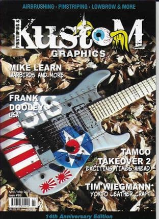 Pinstriping & Kustom Graphics Magazine - No.085  / A-May 2021