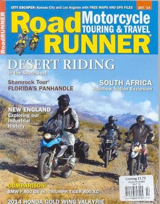 Road Runner Magazine - 2014-10 October 2014