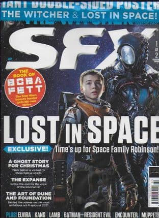 SFX Magazine - Issue 347 Holiday 2021 (Excl. LOST IN SPACE-cover/ THE WITCHER)