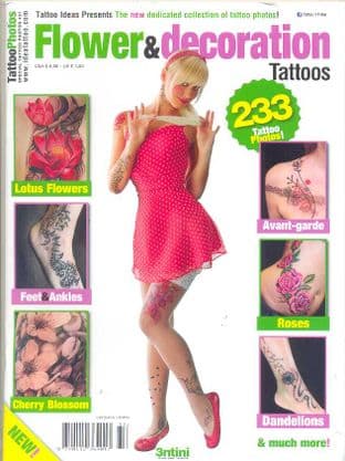 Special Tattoo Photos Magazine - Flower & Decoration