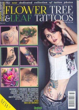 Special Tattoo Photos Magazine - Flower, Tree & Leaf Tattoos