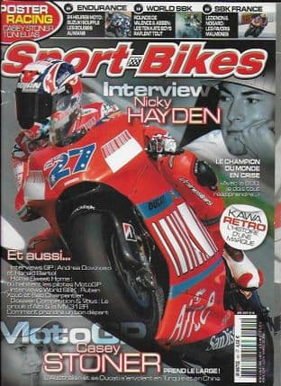 Sport Bikes Magazine - No.44 (Damaged Copy Only-Ripped Front/Back Cover-Last Copy)