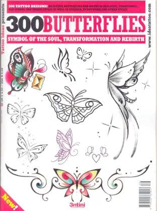 Tattoo Ideas Presents Magazine - 300 Butterflies