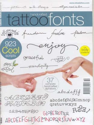 Tattoo Ideas Presents Magazine - Tattoo Fonts