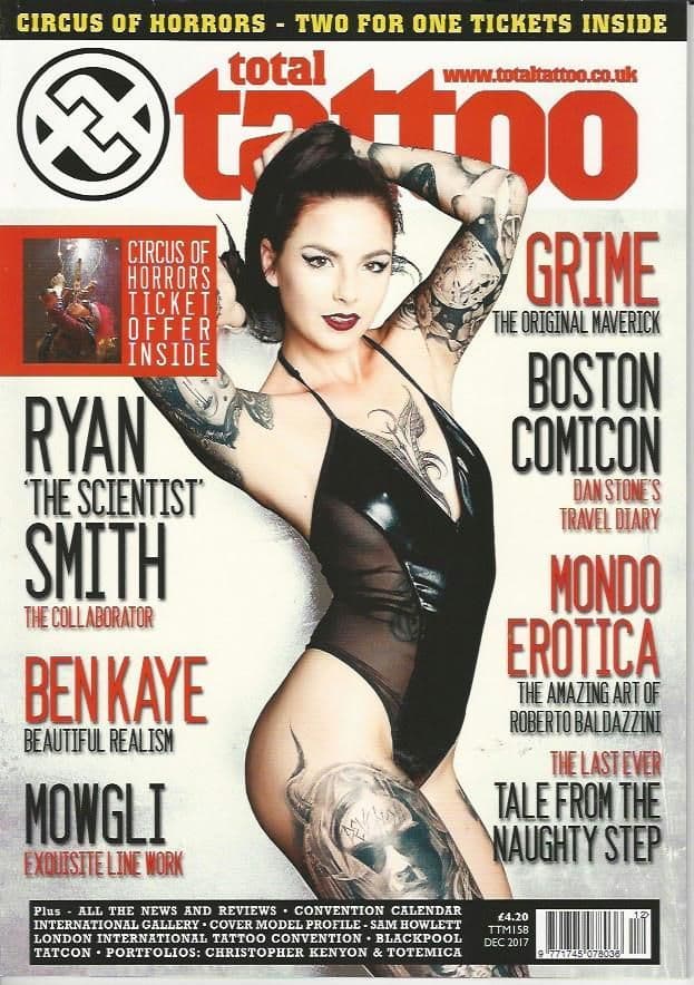 Total Tattoo Magazine - No.158 / December 2017