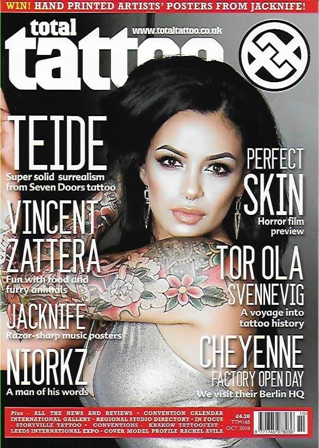 Total Tattoo Magazine - No.168 / October 2018