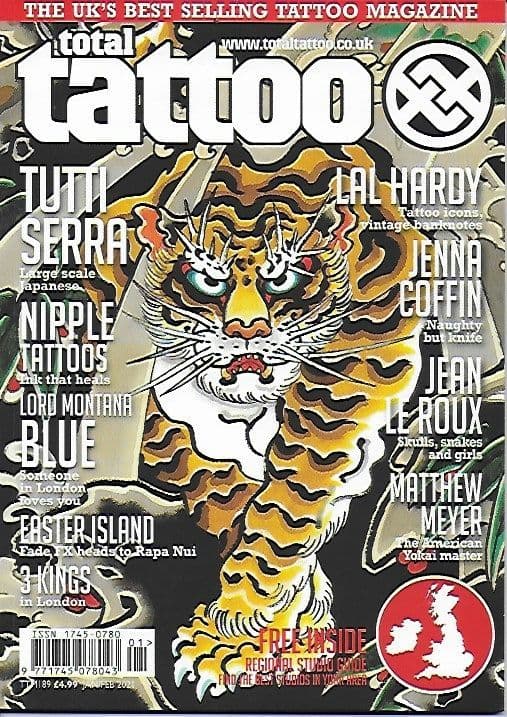 Total Tattoo Magazine - No.189 / January 2021