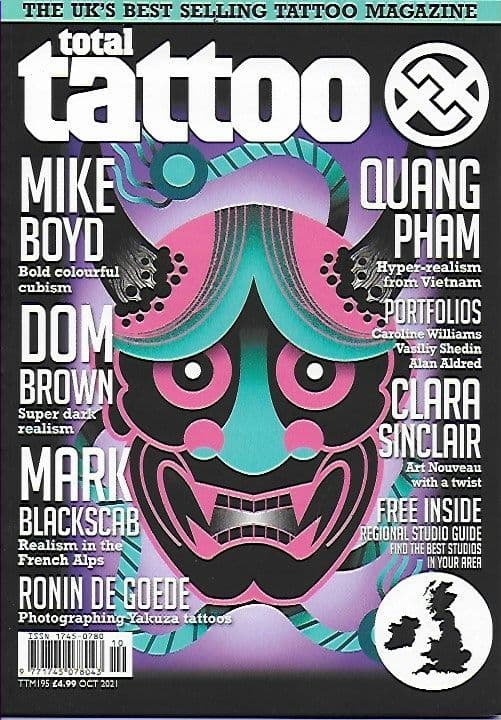 Total Tattoo Magazine - No.195 OCTOBER 2021
